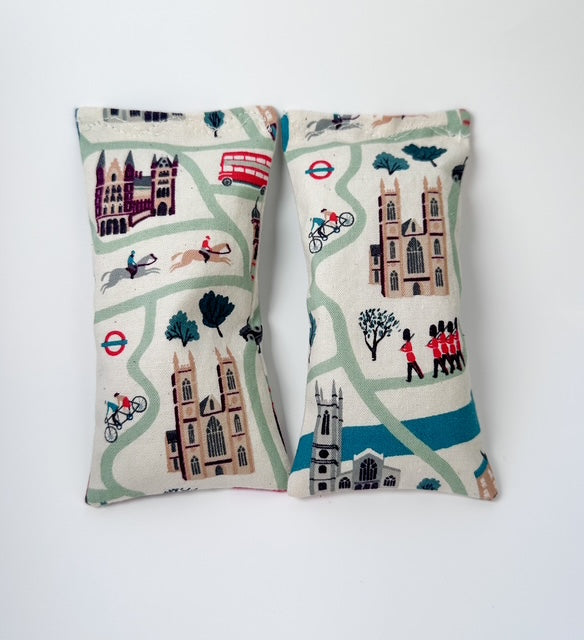 Set of 5 Lavender Sachets - London Town and Box Hill