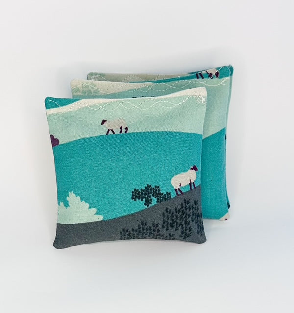 Set of 5 Lavender Sachets - London Town and Box Hill