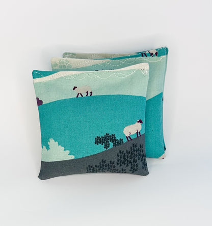 Set of 5 Lavender Sachets - London Town and Box Hill
