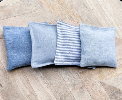 Lavender Sachet Set of 5 - Blue Shades