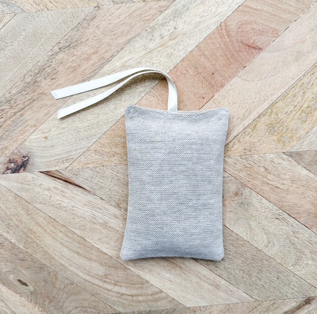 Lavender Sachet Set of 4 - Natural and Cream Neutrals