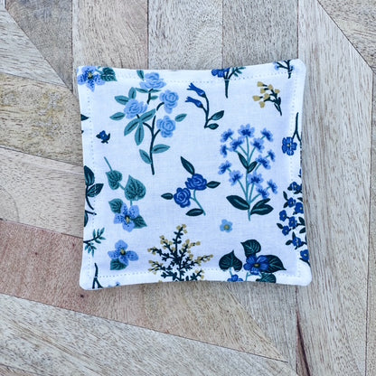 Lavender Sachet Trio - Meadow in Blue and White