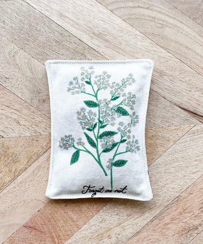 Lavender Sachet Trio - Botanical Prints