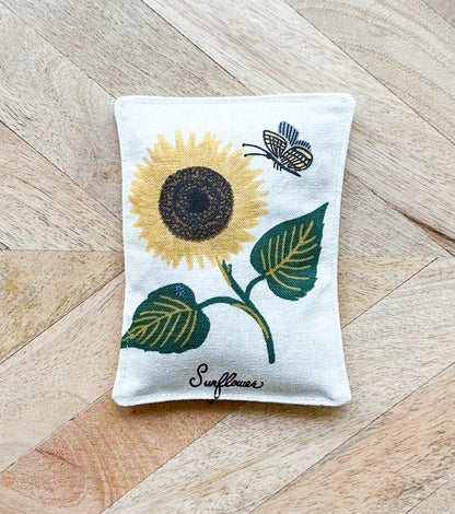 Lavender Sachet Trio - Botanical Prints