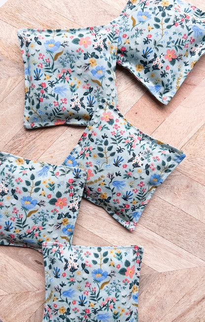 Lavender Sachet Set of 5 - Meadow in Blue