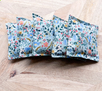 Lavender Sachet Set of 5 - Meadow in Blue