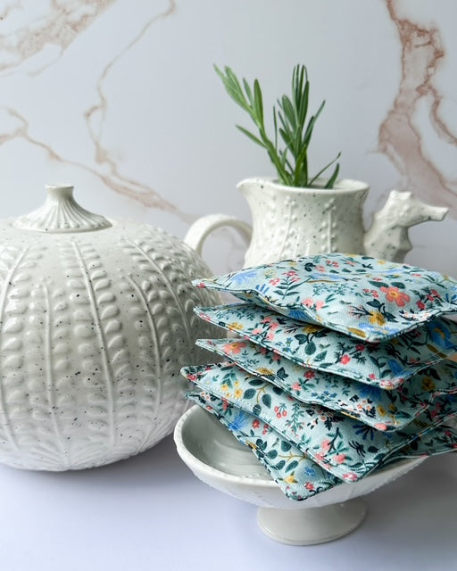 Lavender Sachet Set of 5 - Meadow in Blue