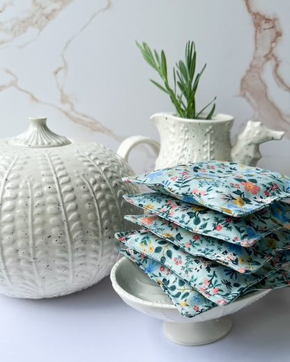 Lavender Sachet Set of 5 - Meadow in Blue