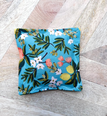 Lavender Sachets (Set of 2) - Summer Citrus in Teal